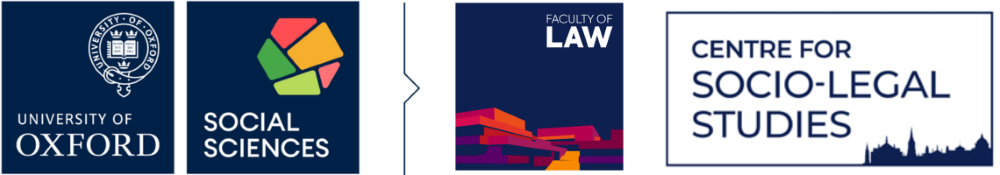 University of Oxford, SSD, Faculty of Law and Centre for Socio-Legal Studies logos
