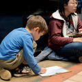 ESRC Festival of Social Science - child drawing zine