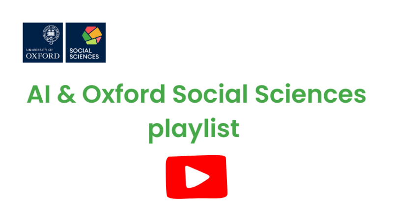 Playlist AI & Oxford Social Sciences cover image
