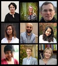 Modern South Asian Studies core team A collage of the Modern South Asian Studies team. The headshots include three men and six women, all smiling at the camera.