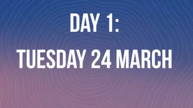 Day 1 programme graphic