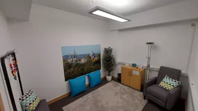 The inside of the Contemplation room in the St Cross Building