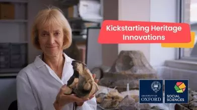 Prof Heather Viles Kickstarting Heritage Innovations