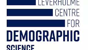 Leverhulme Centre for Demographic Science logo (blue text on white background)