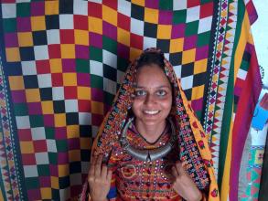 women dresses in traditional indian bridal attire