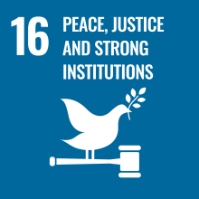 Logo UN SDG 16